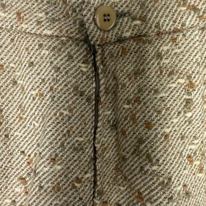 Valentino Boutique Brown Tweed Pencil Skirt